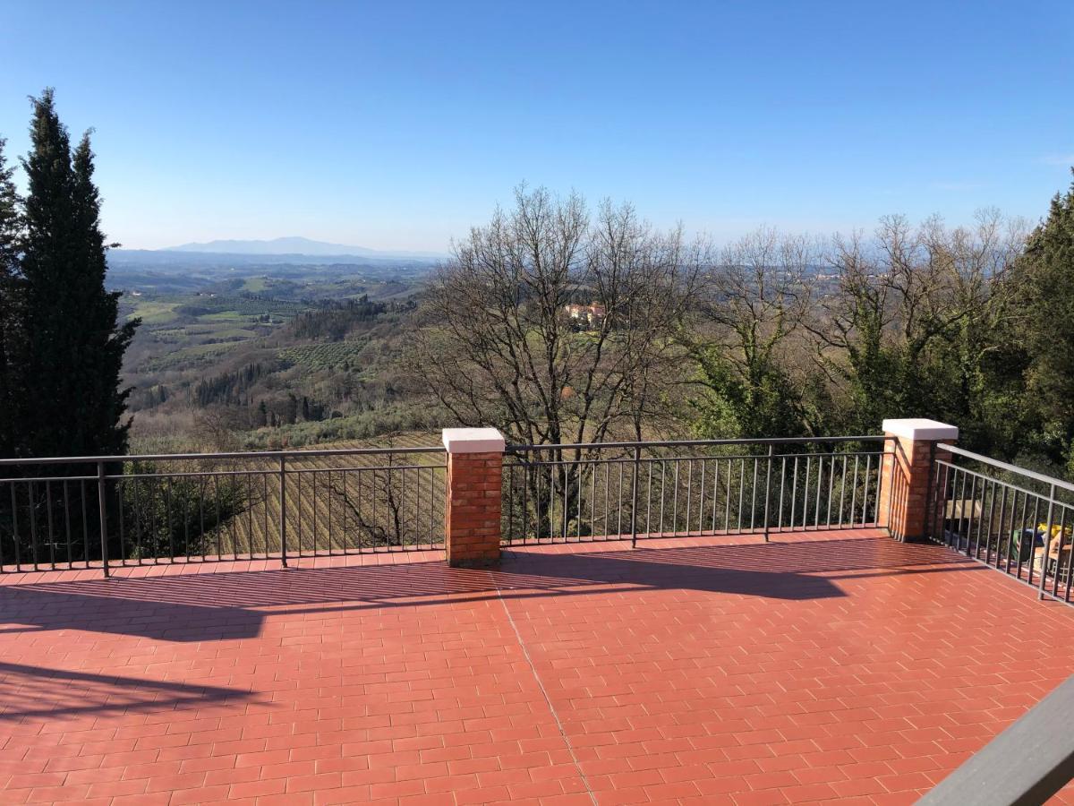 Appartamento Con Vista Sulle Colline Toscane Montespertoli Exteriör bild